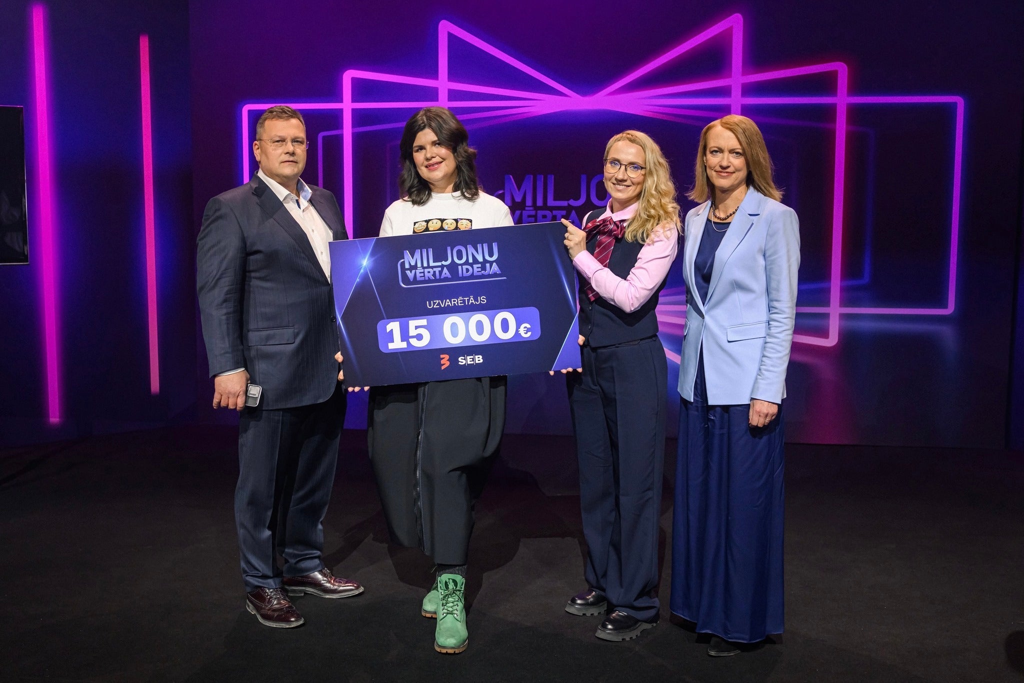 Vilber's wins the TV show contest 'The Million Euro Idea'