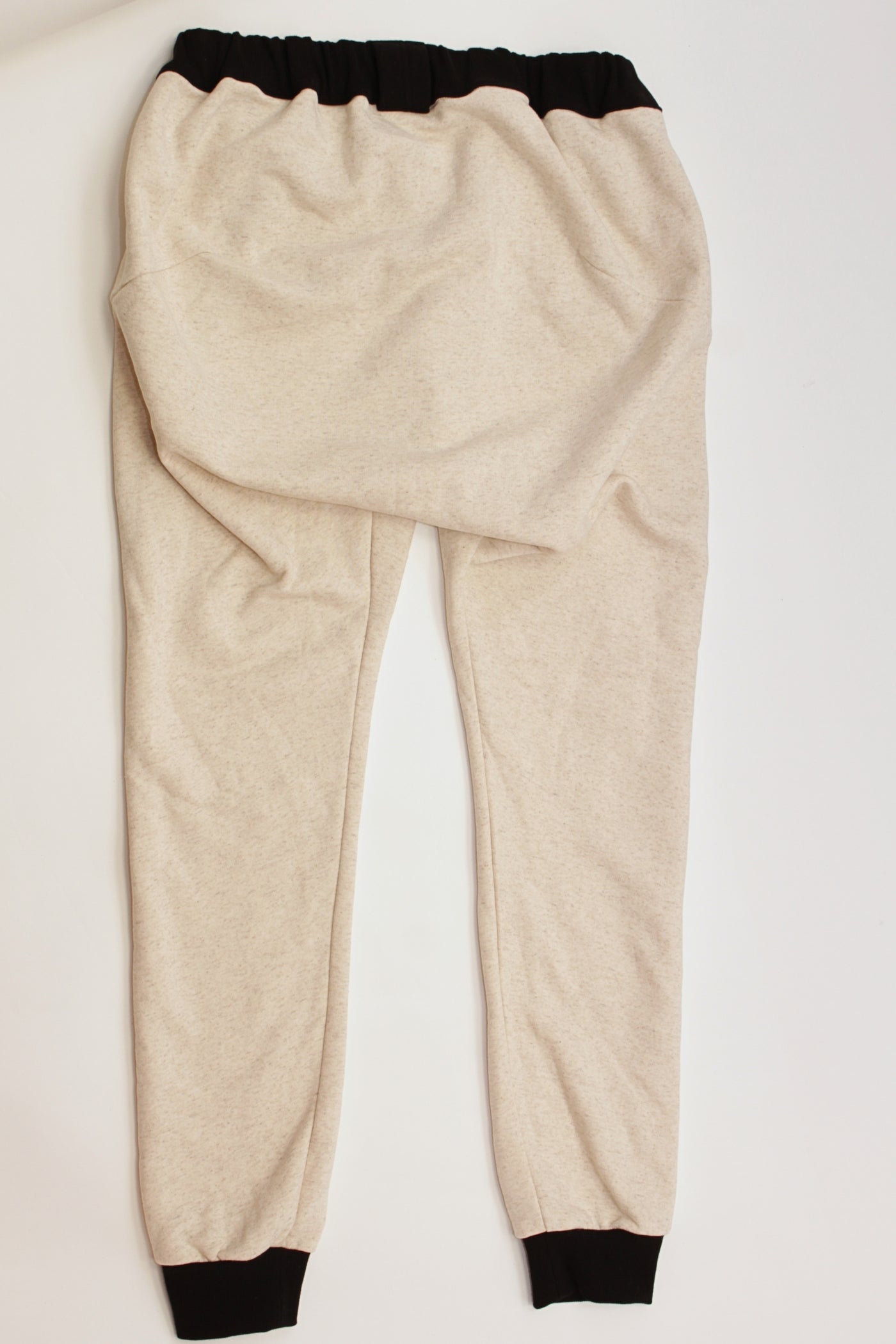 Men's wheelchair adaptive premium sweatpants with drop down front