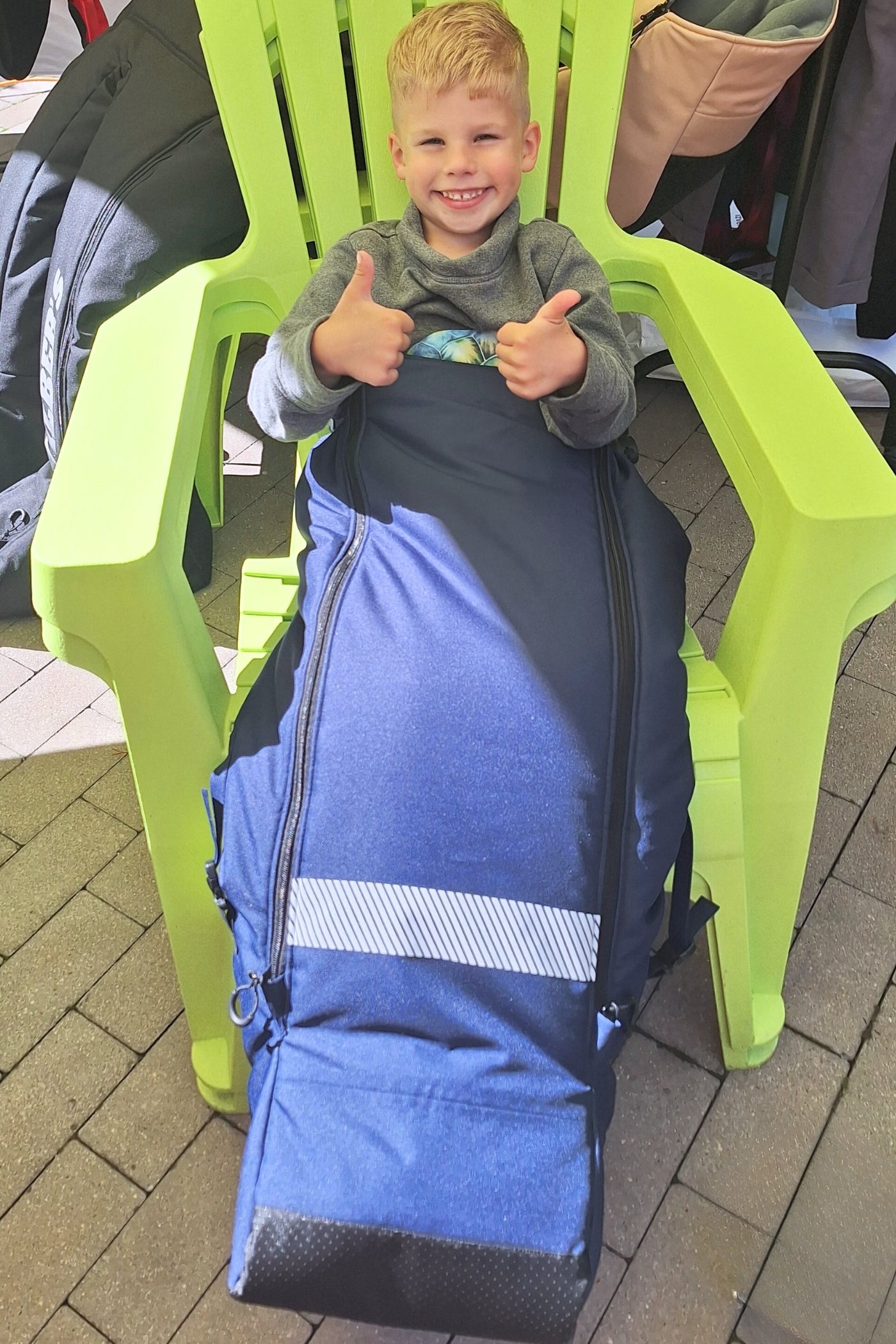 The Kid's Wheelchair Warm Combi Sack