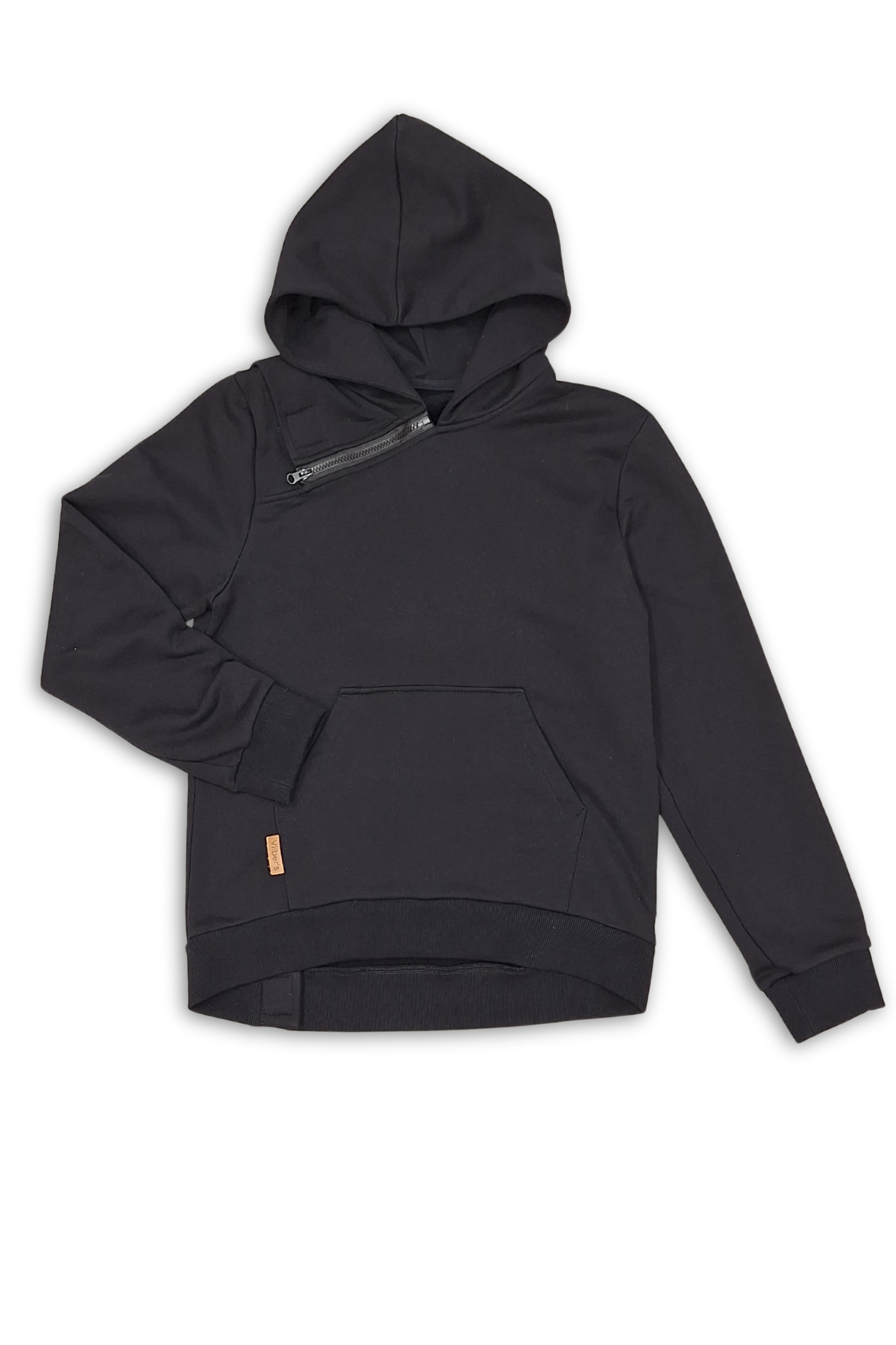 Hoodie for assisted dressing for wheelchair users