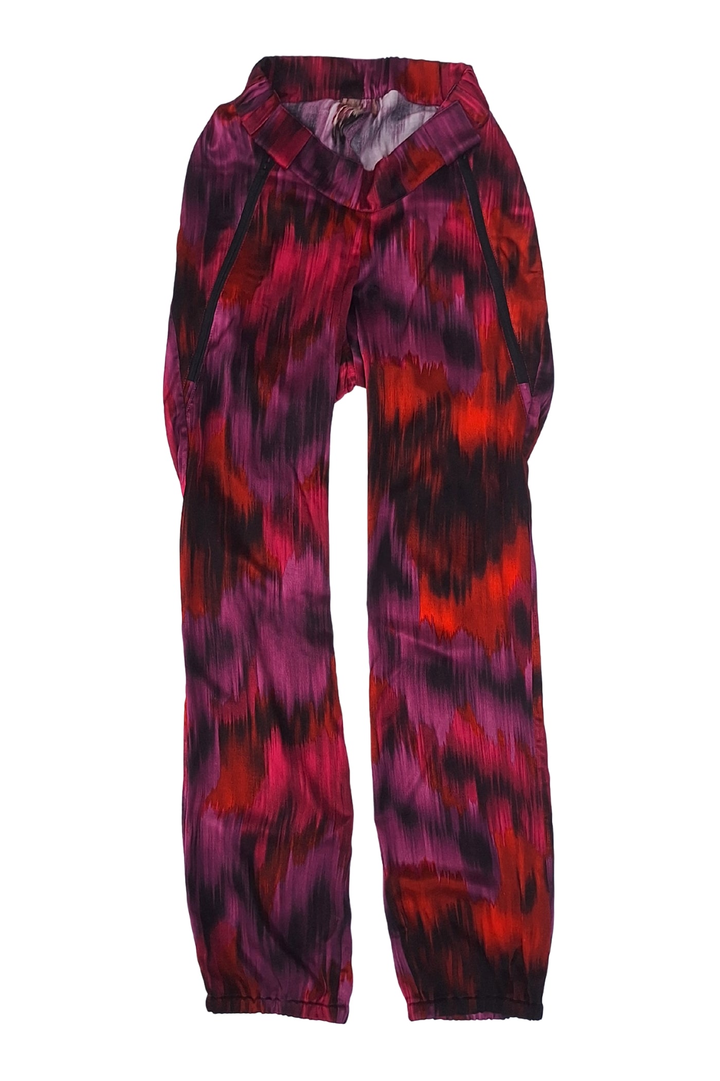 Wheelchair adaptive 100% viscose satin trousers for women