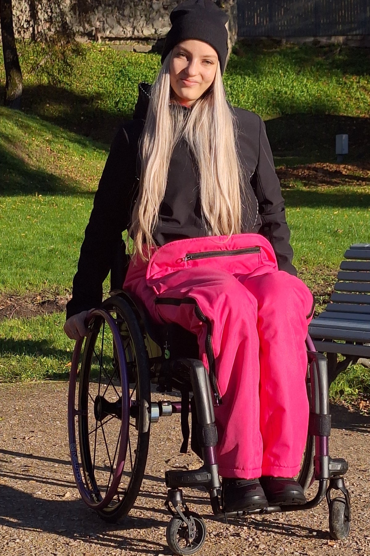 Racer Modular Wheelchair Leg Cover