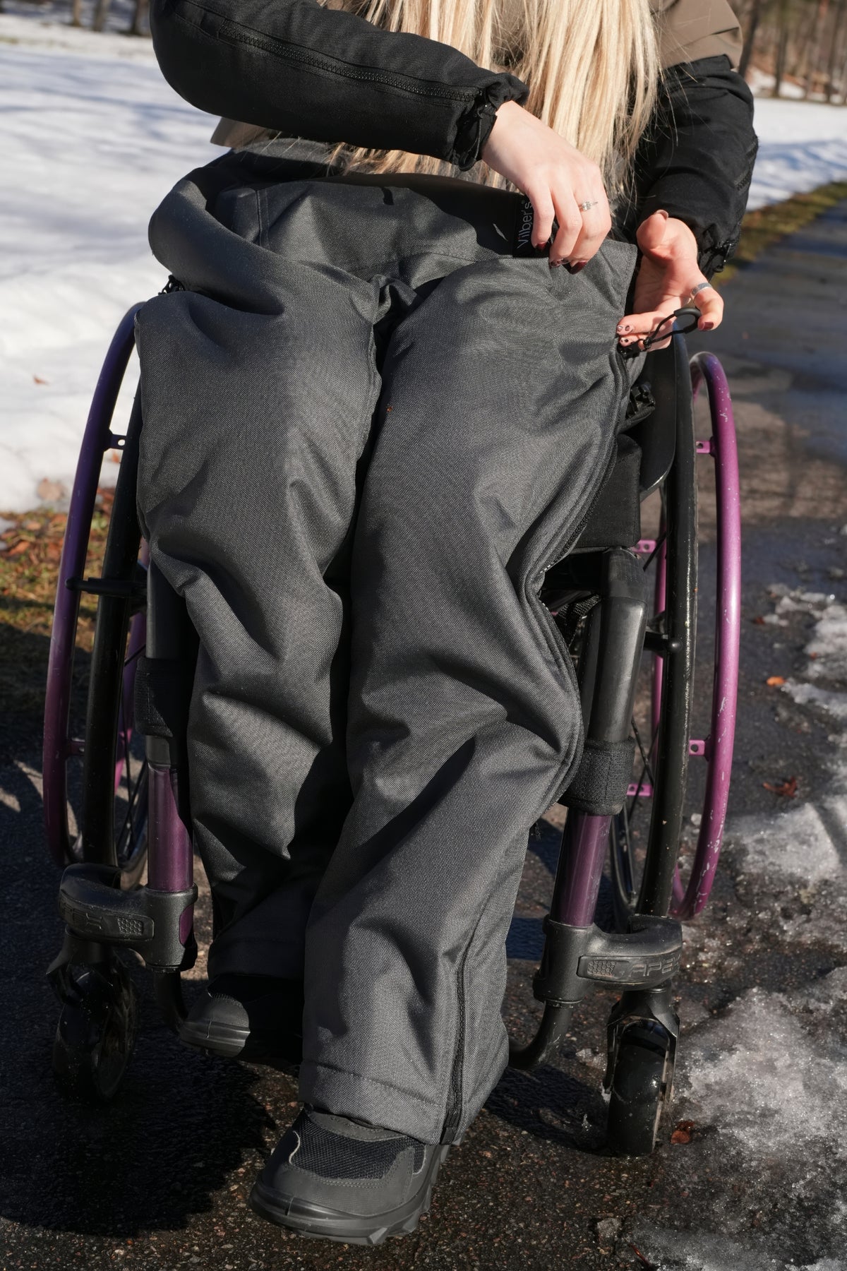 Racer Modular Wheelchair Leg Cover