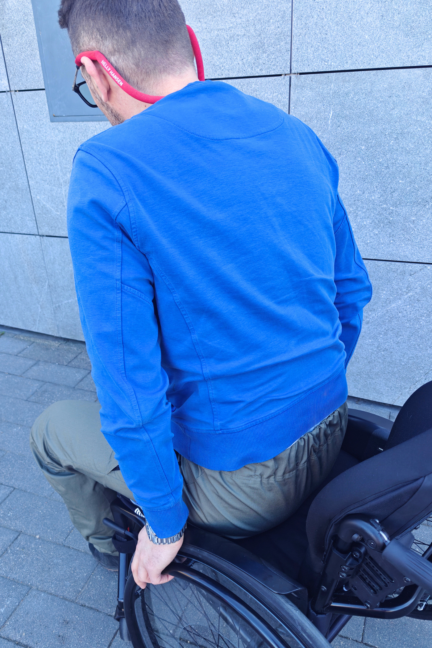 Men's wheelchair adaptive high functionality pants