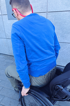 Men's wheelchair adaptive high functionality trousers