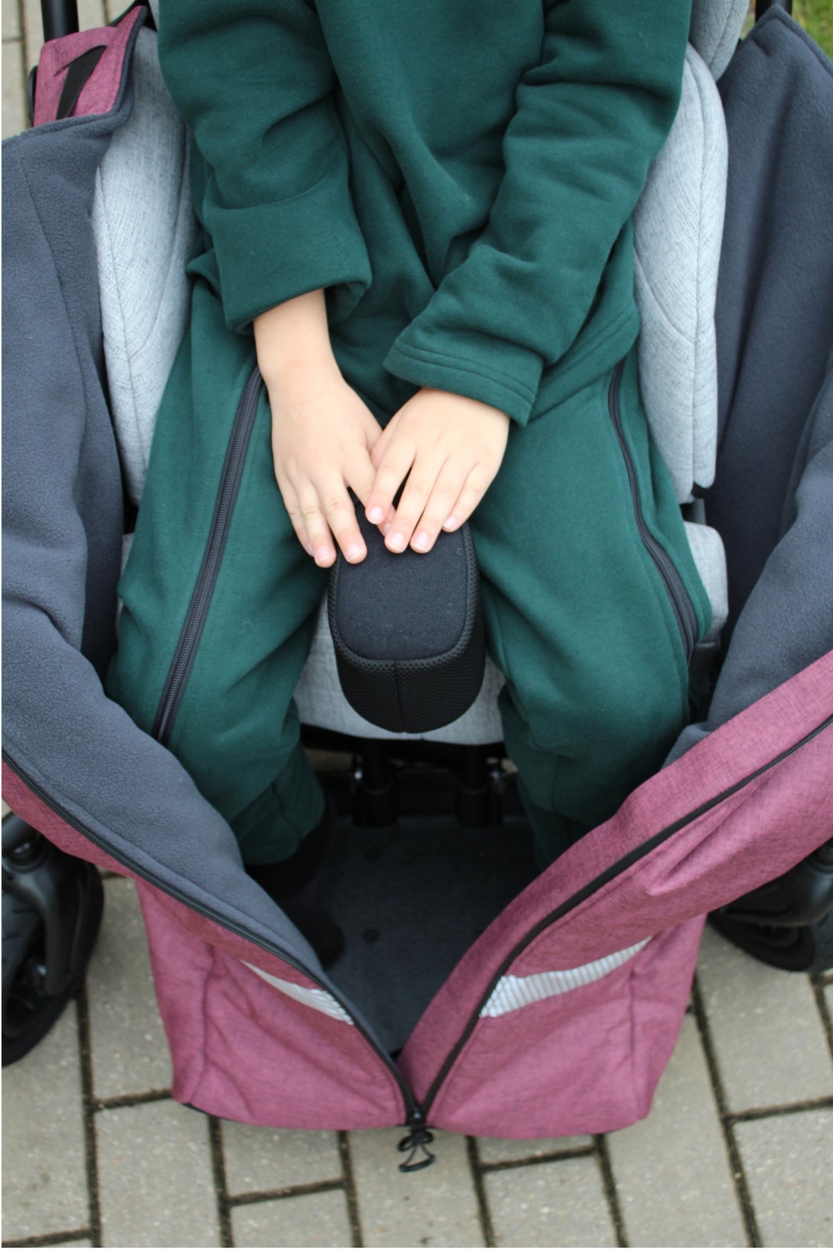Junior for Seating Systems – Footmuff for Special Needs Strollers (Hoggi, Otto Bock)