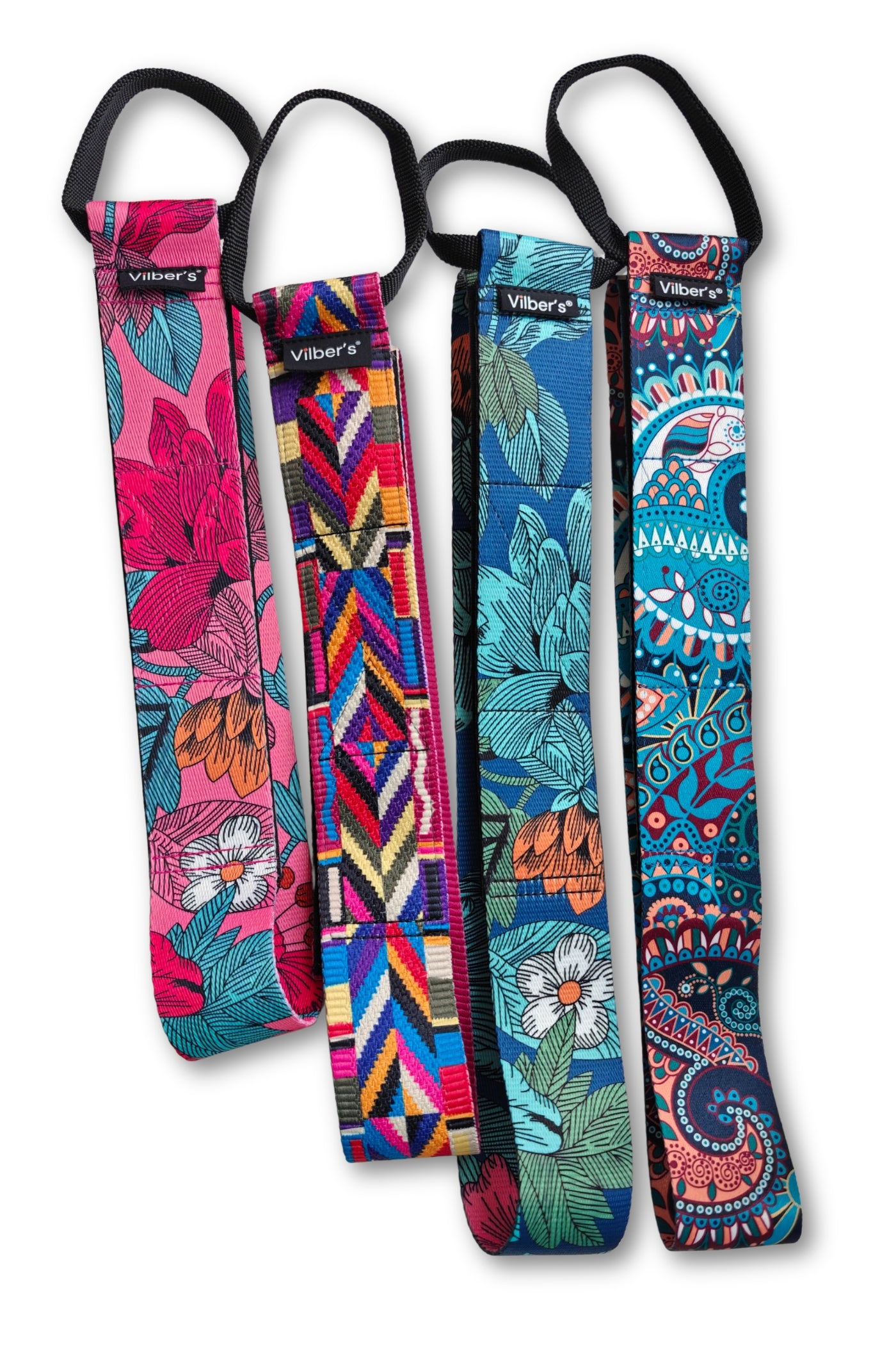 Wheelchair leg & body positioning strap, colourful