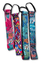 Wheelchair leg & body positioning strap, colourful