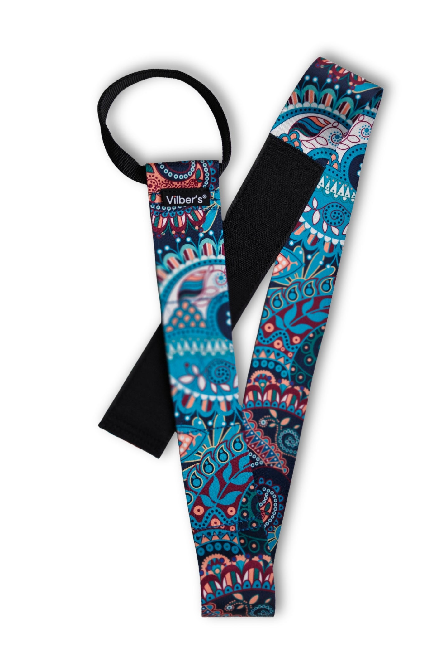 Wheelchair leg & body positioning strap, colourful