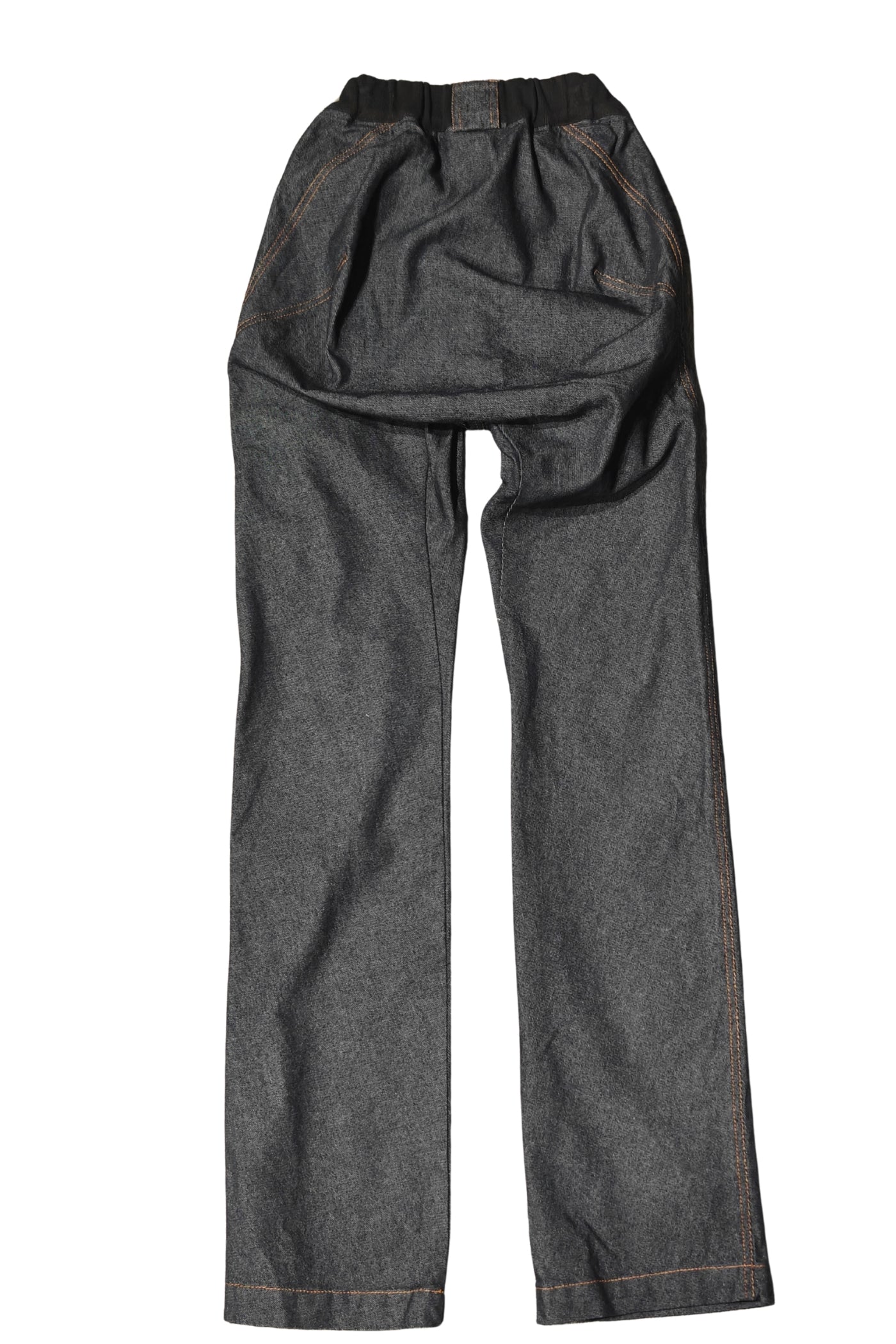 Wheelchair adaptive women’s jeans: Seated-pattern 100% cotton denim