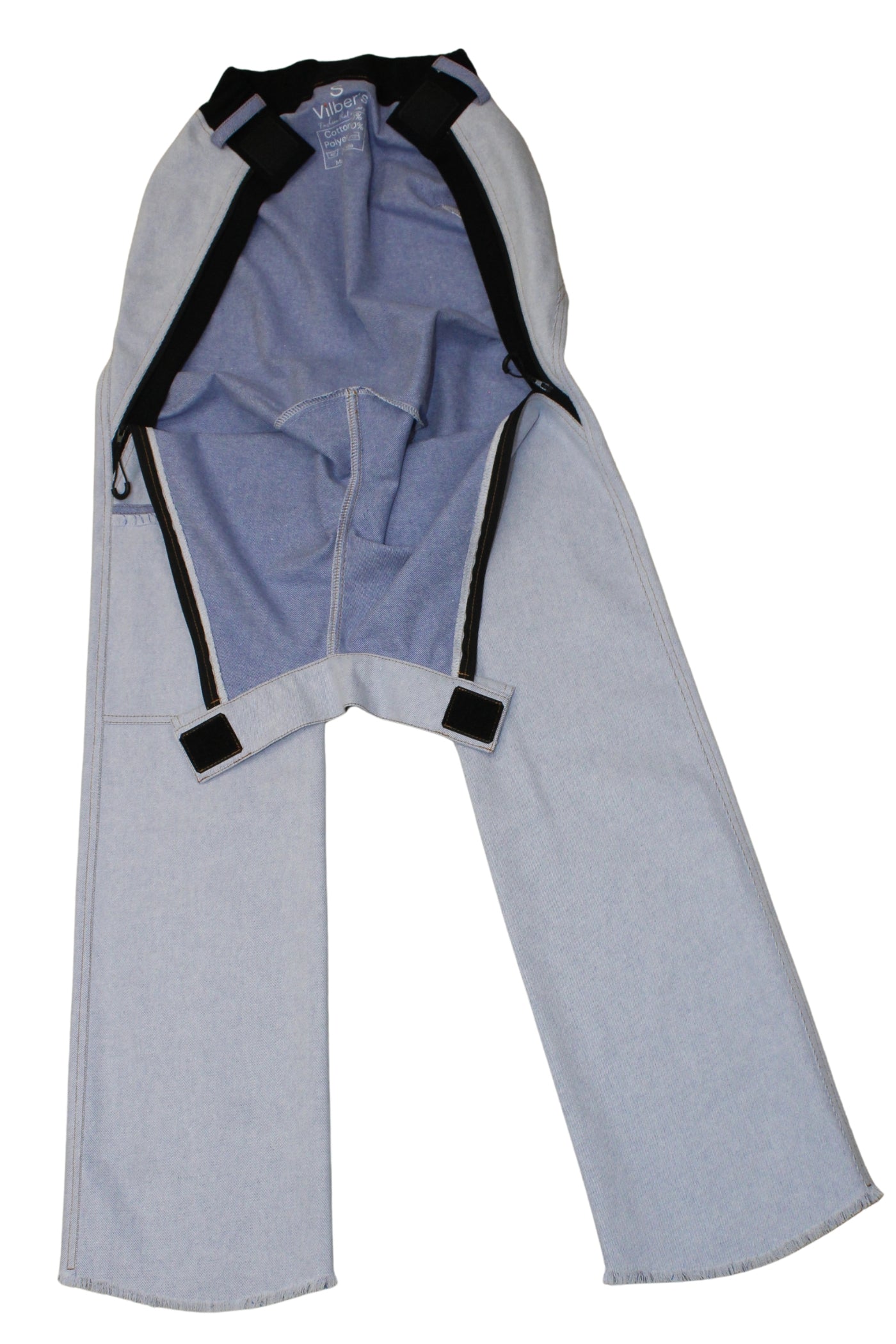 Last items! Women's wheelchair adaptive jeans with elastic waist and fun print