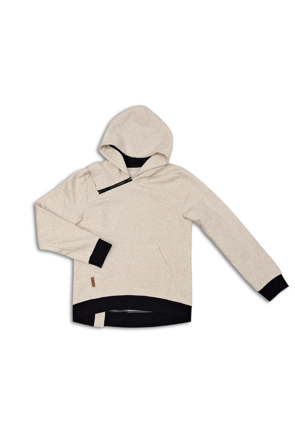 Hoodie for assisted dressing for wheelchair users
