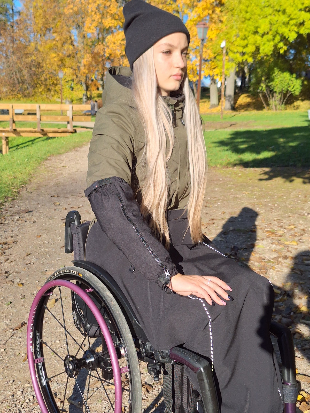 Sleeve protectors for wheelchair users | extra durable | dirt, water, tear resistant