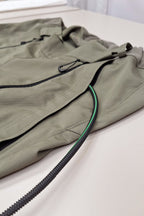 Men's wheelchair adaptive trousers for assisted dressing
