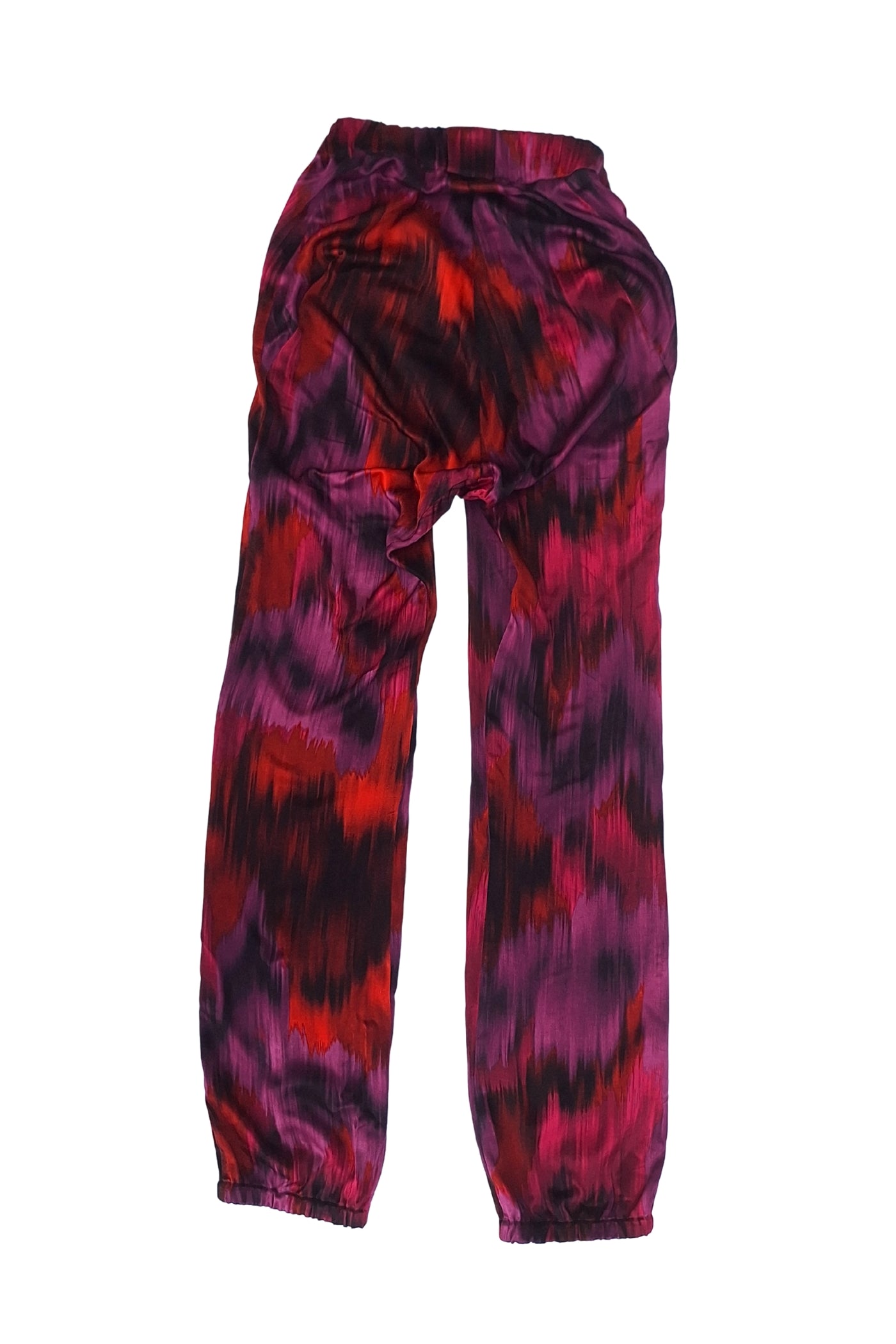 Wheelchair adaptive 100% viscose satin trousers for women